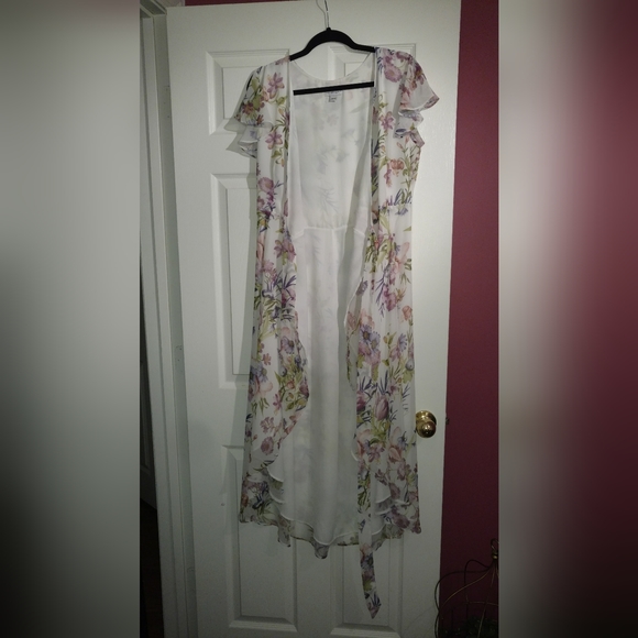 New York and Company High Low Wrap Dress - Picture 10 of 12